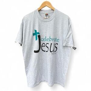 Vintage 90s celebrate jesus shirt shirt